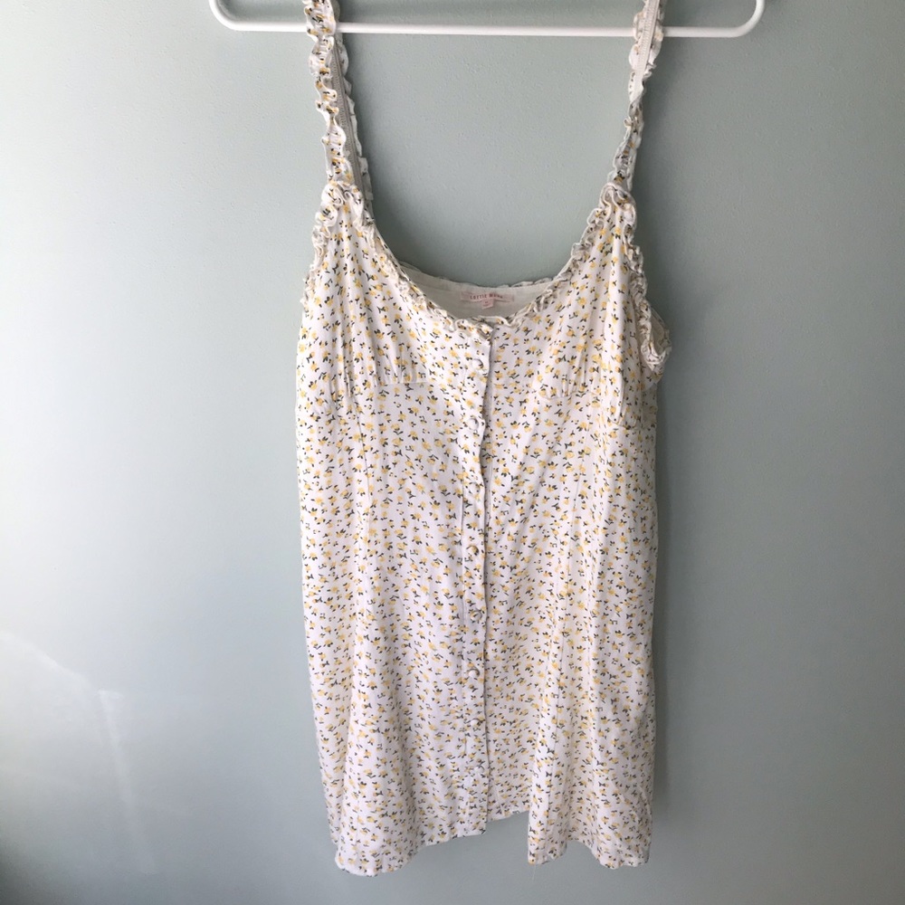 Pacsun ruffle mini dress